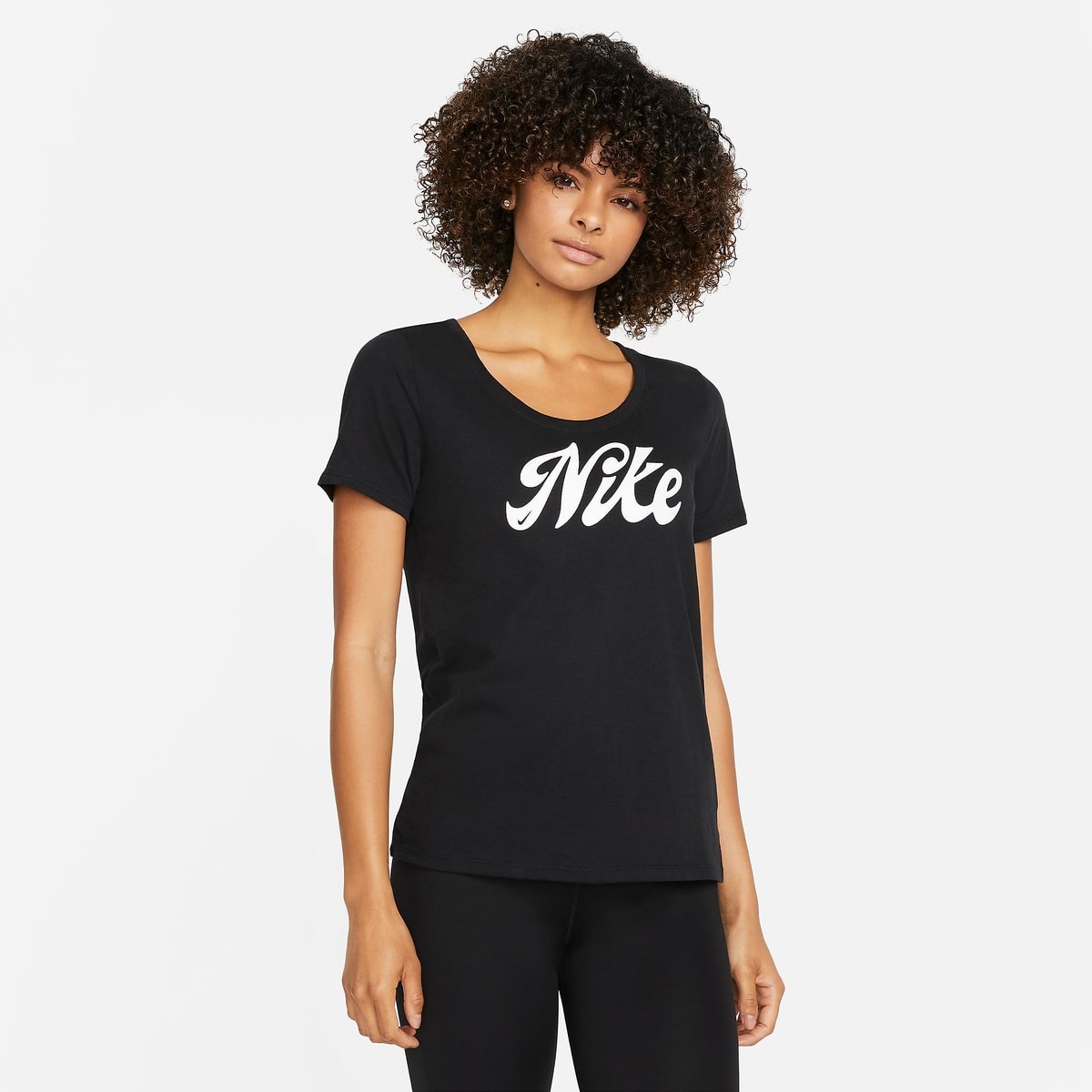 ナイキ ウィメンズ DF NIKE スクリプト S/S Tシャツ