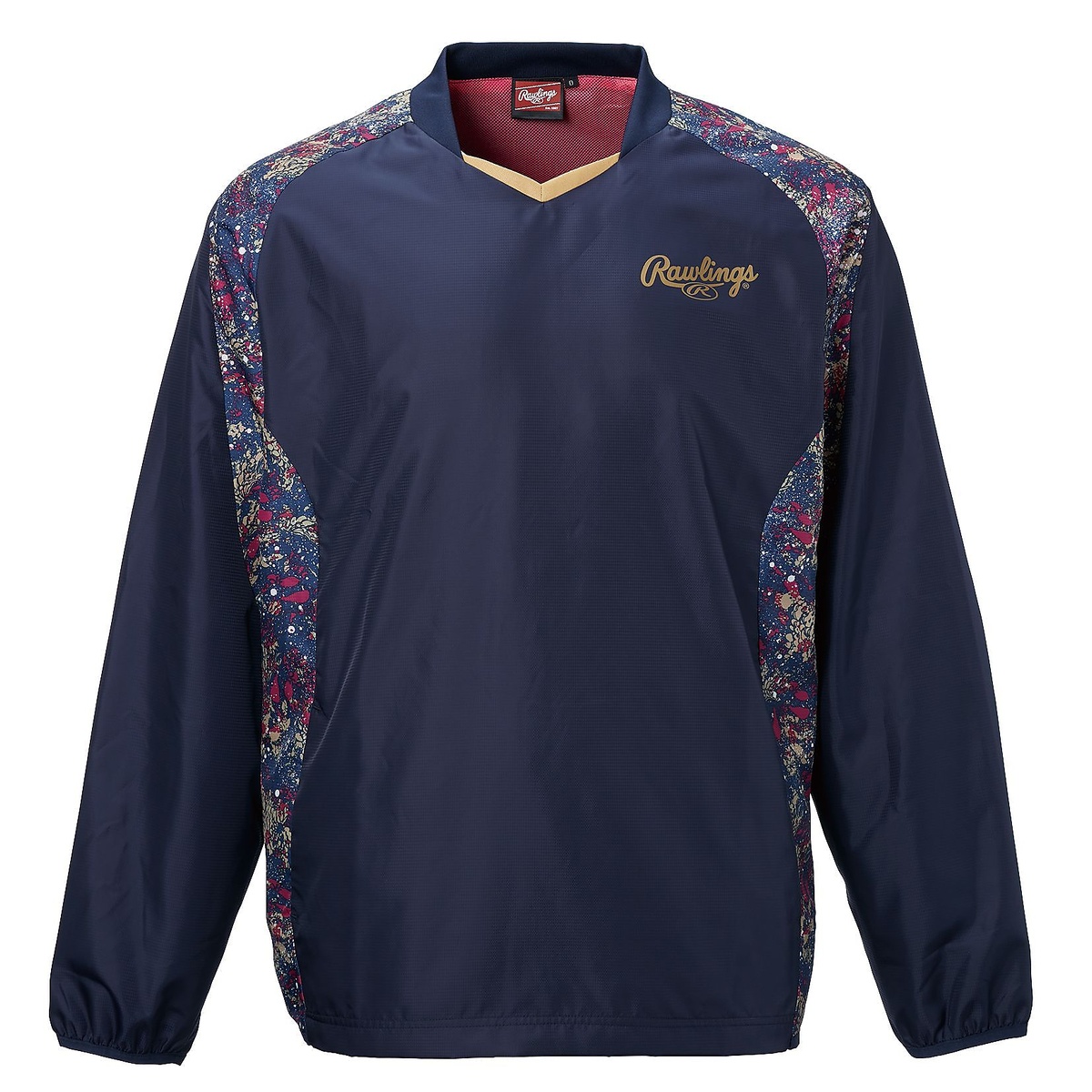 コンバット08 LS ブリザードジャケット(長袖・裏メッシュ)-ネイビー/ネイビー