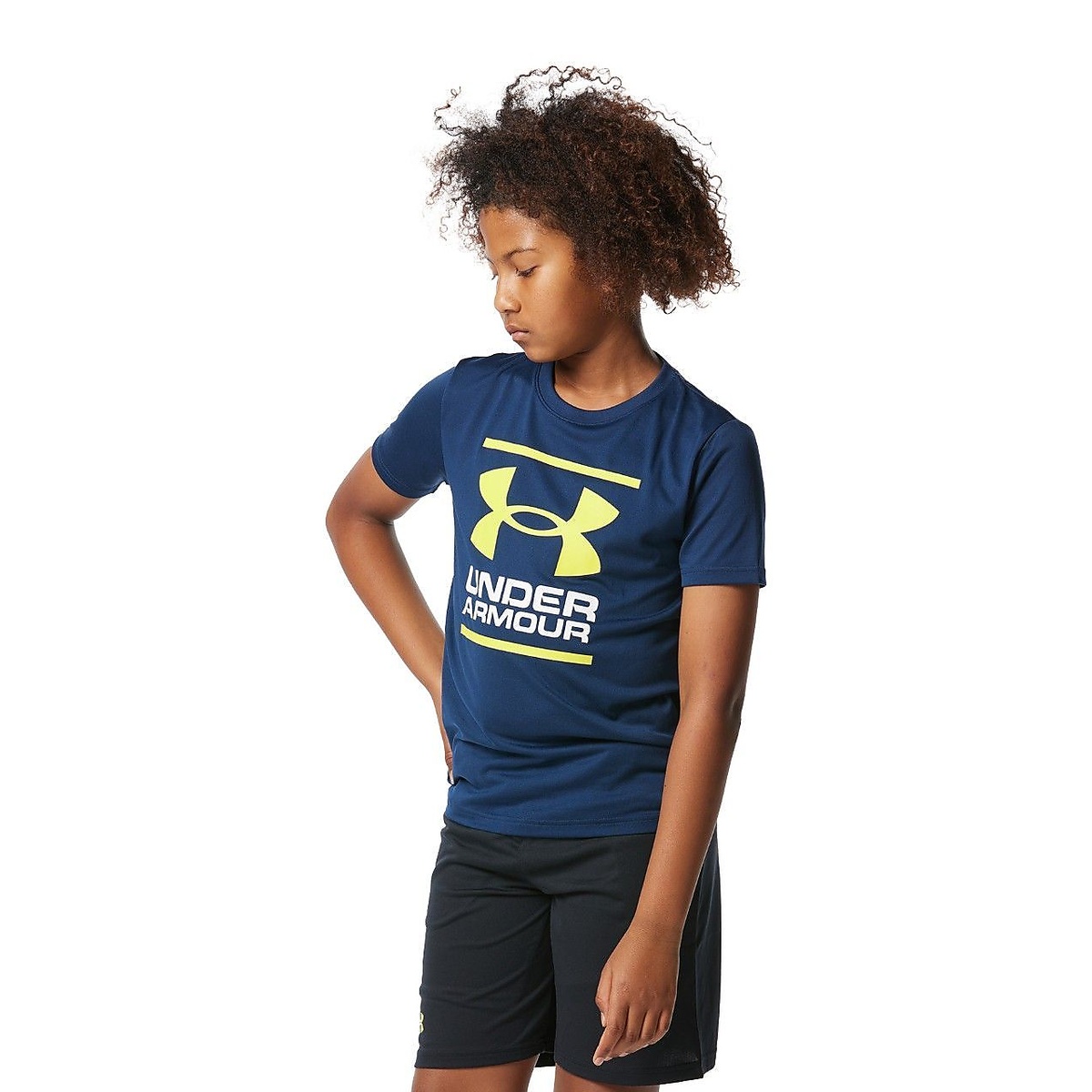 UA TECH SHORT SLEEVE T-SHIRT ＆ SHORTS SET