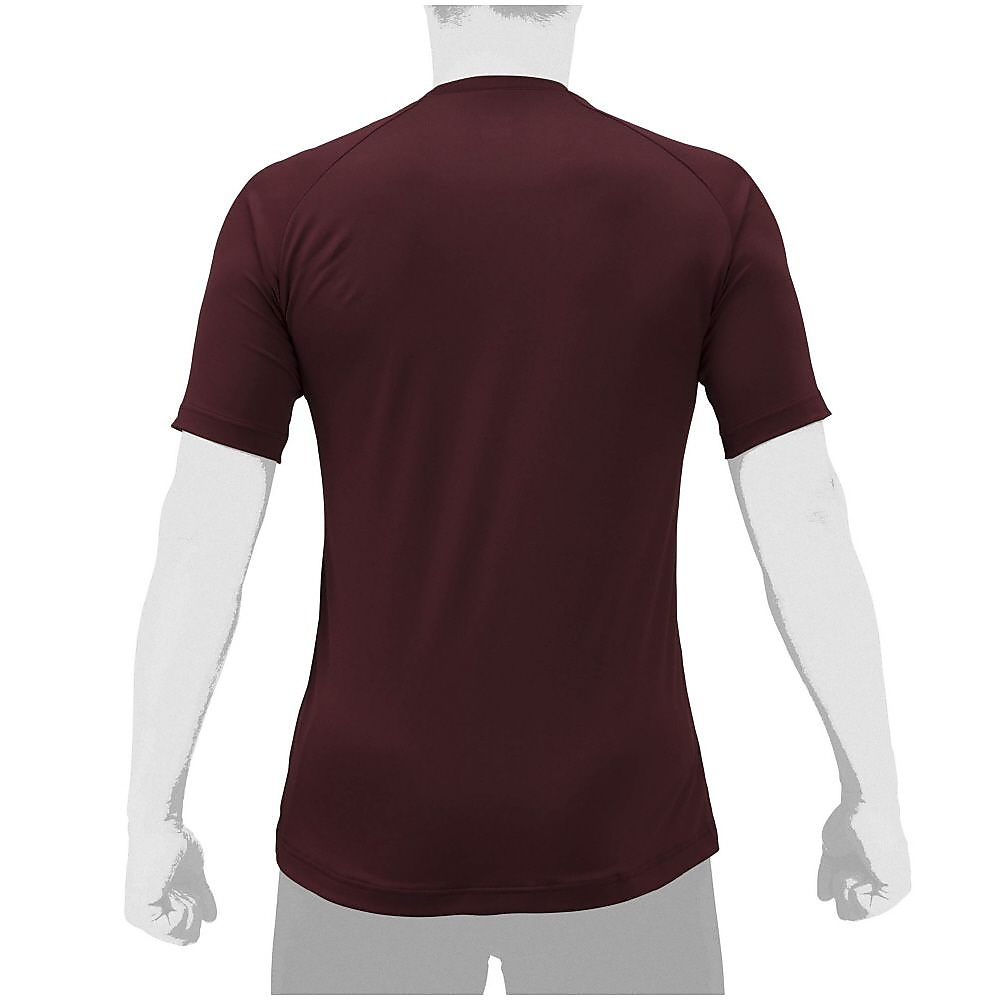 ローネック・半袖