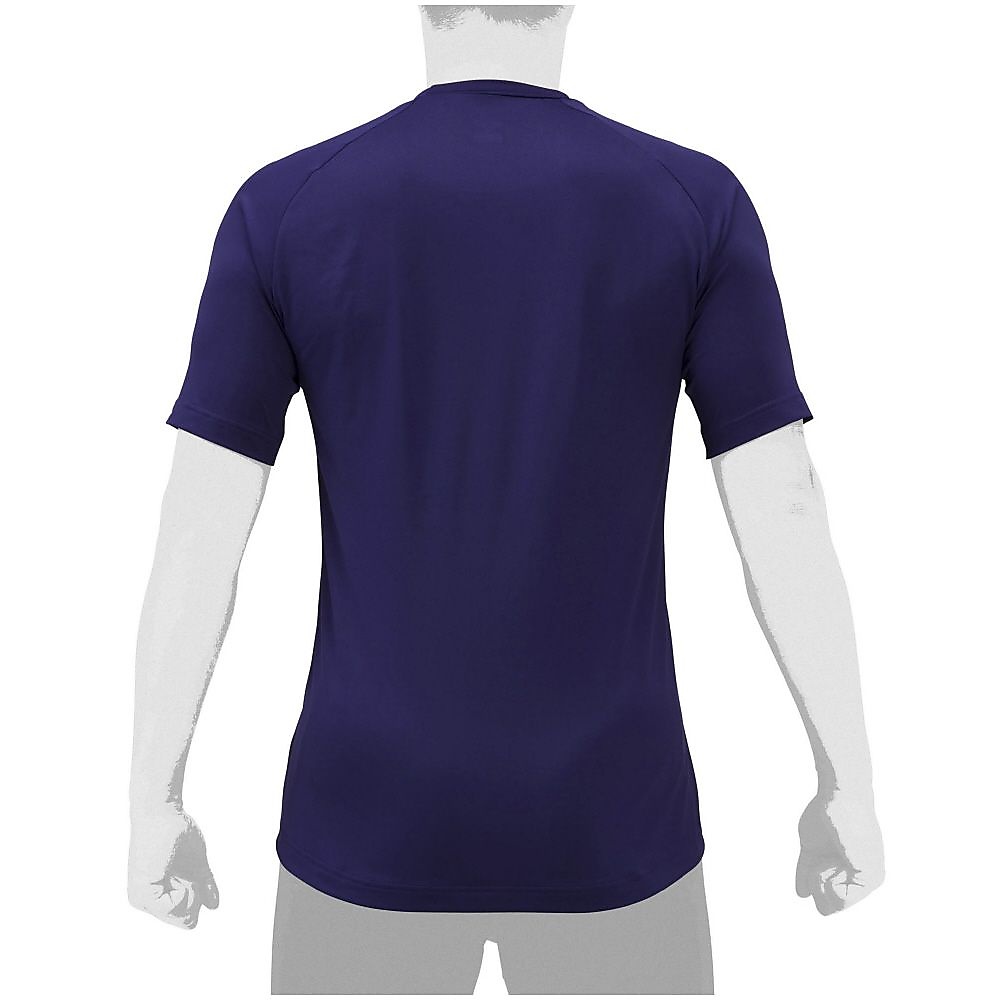 ローネック・半袖