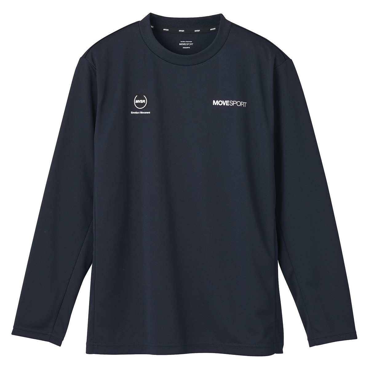 DRYMESH バックロゴ ロングスリーブシャツ
