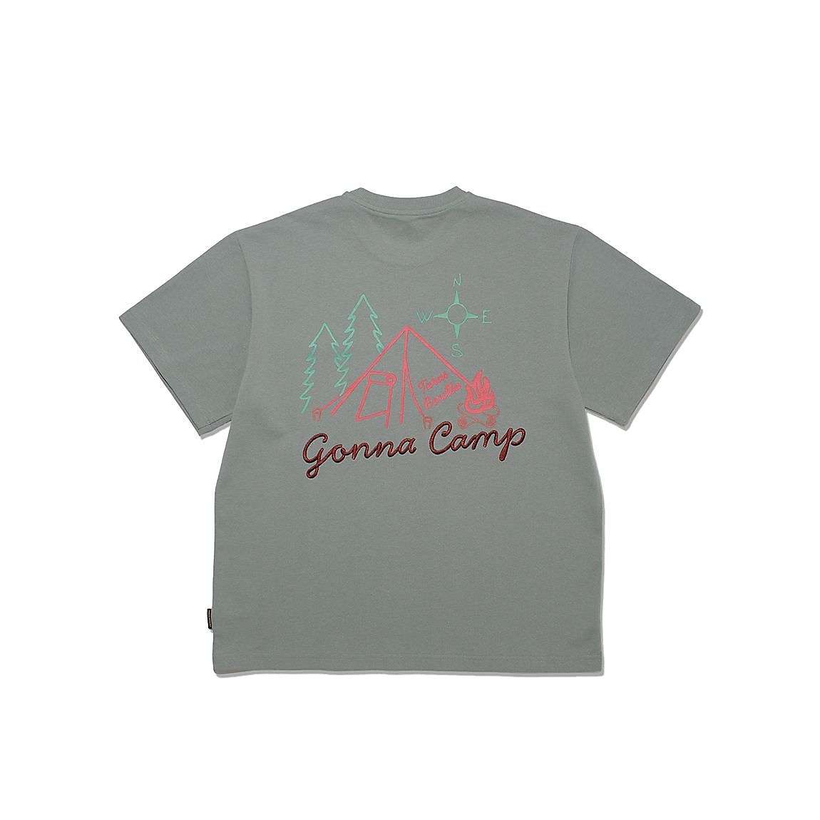 ヘビーコットン ポケットＴシャツ(キャンプ）