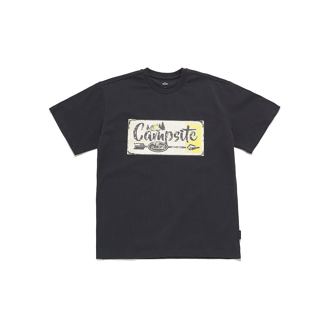 ヘビーコットン プリントＴシャツ(キャンプサイト）