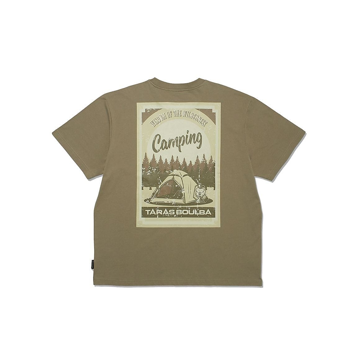 コットン天竺 プリントＴシャツ（キャンプ）