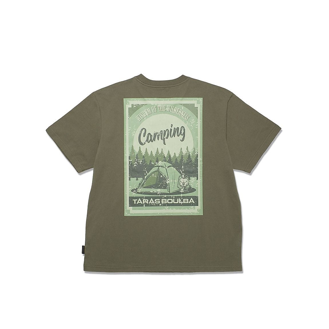 コットン天竺 プリントＴシャツ（キャンプ）