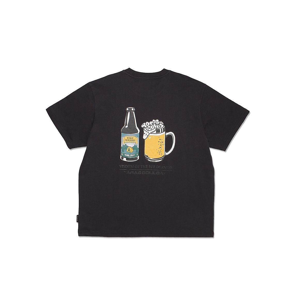 コットン天竺 プリントＴシャツ（ビールジョッキ）