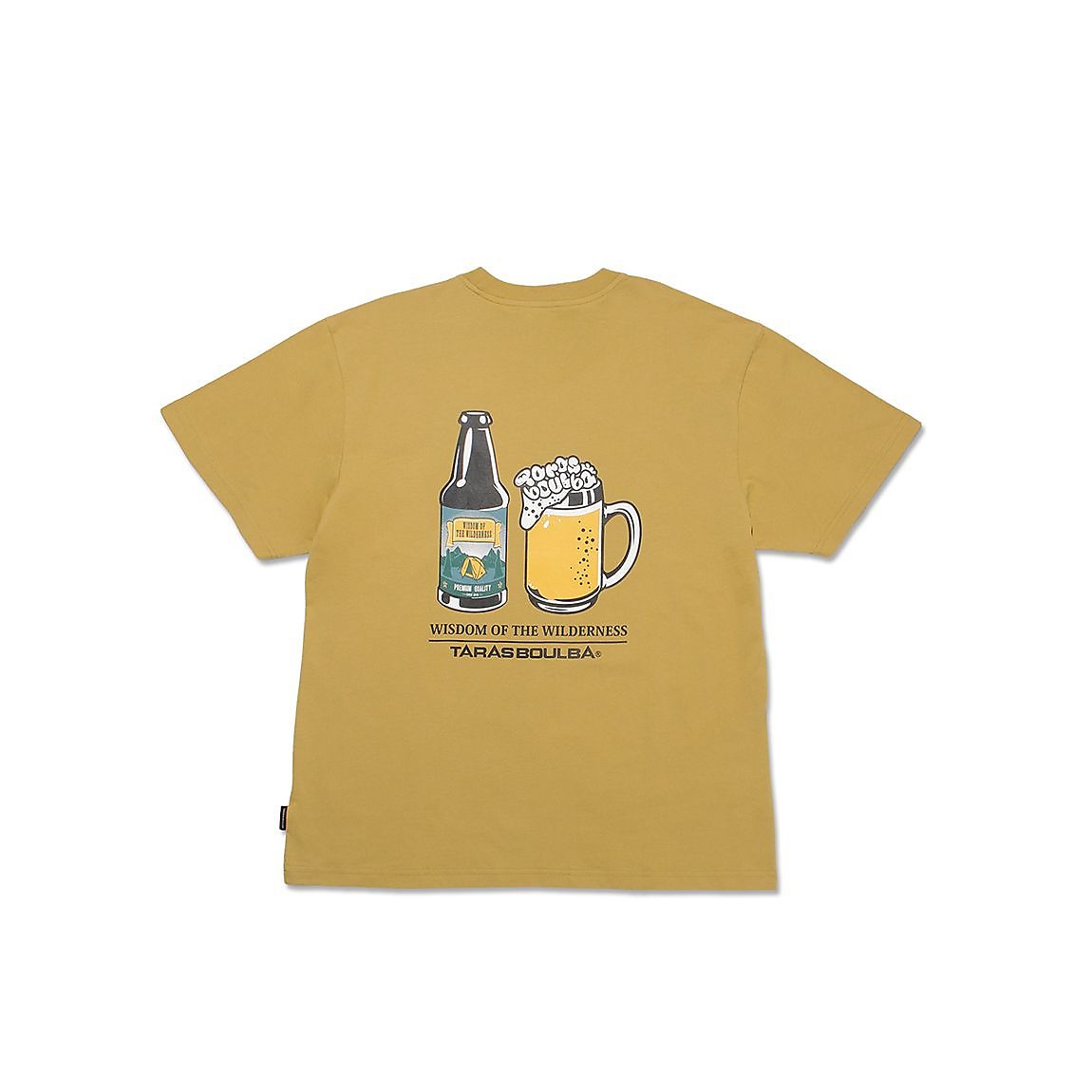 コットン天竺 プリントＴシャツ（ビールジョッキ）