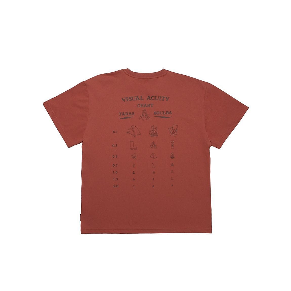PE天竺 プリントTシャツ（視力検査）