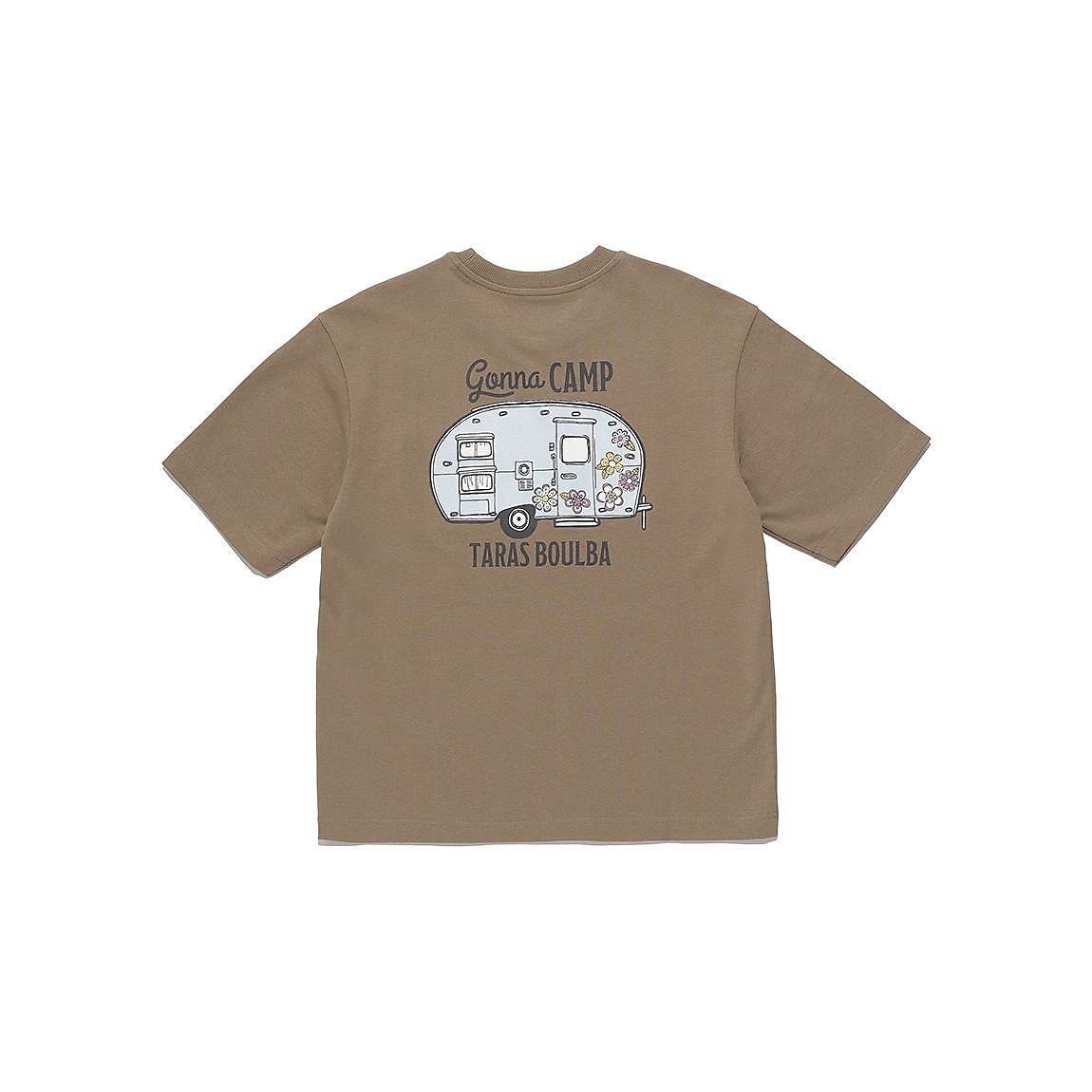 レディース ヘビーコットン プリントＴシャツ（キャンピングカー）