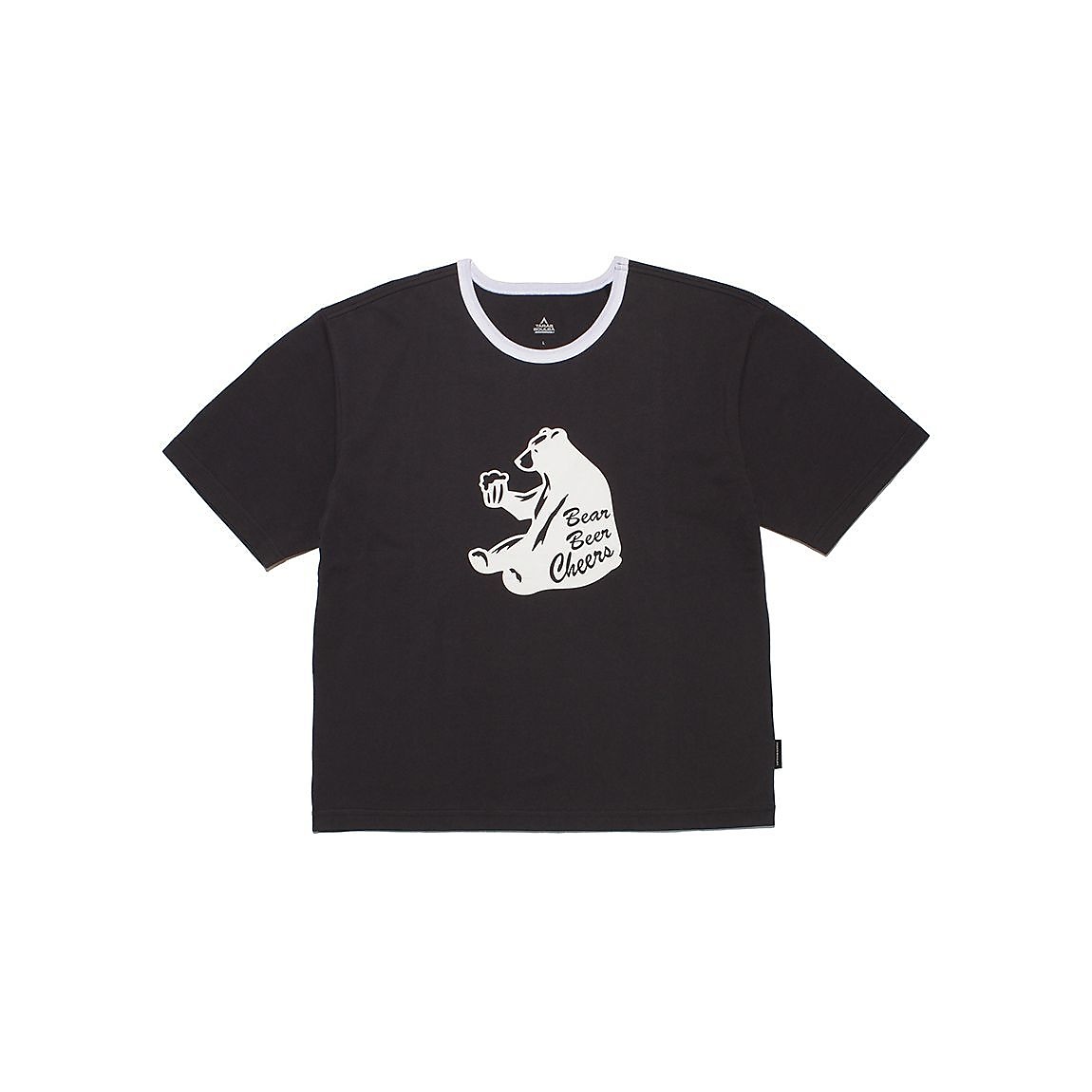 レディース コットン天竺 プリントＴシャツ（クマ）