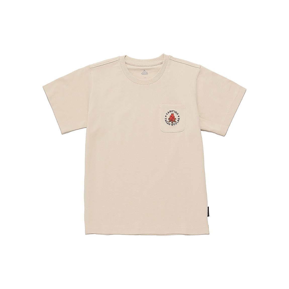 ジュニア ヘビーコットン ポケットＴシャツ(焚き火）