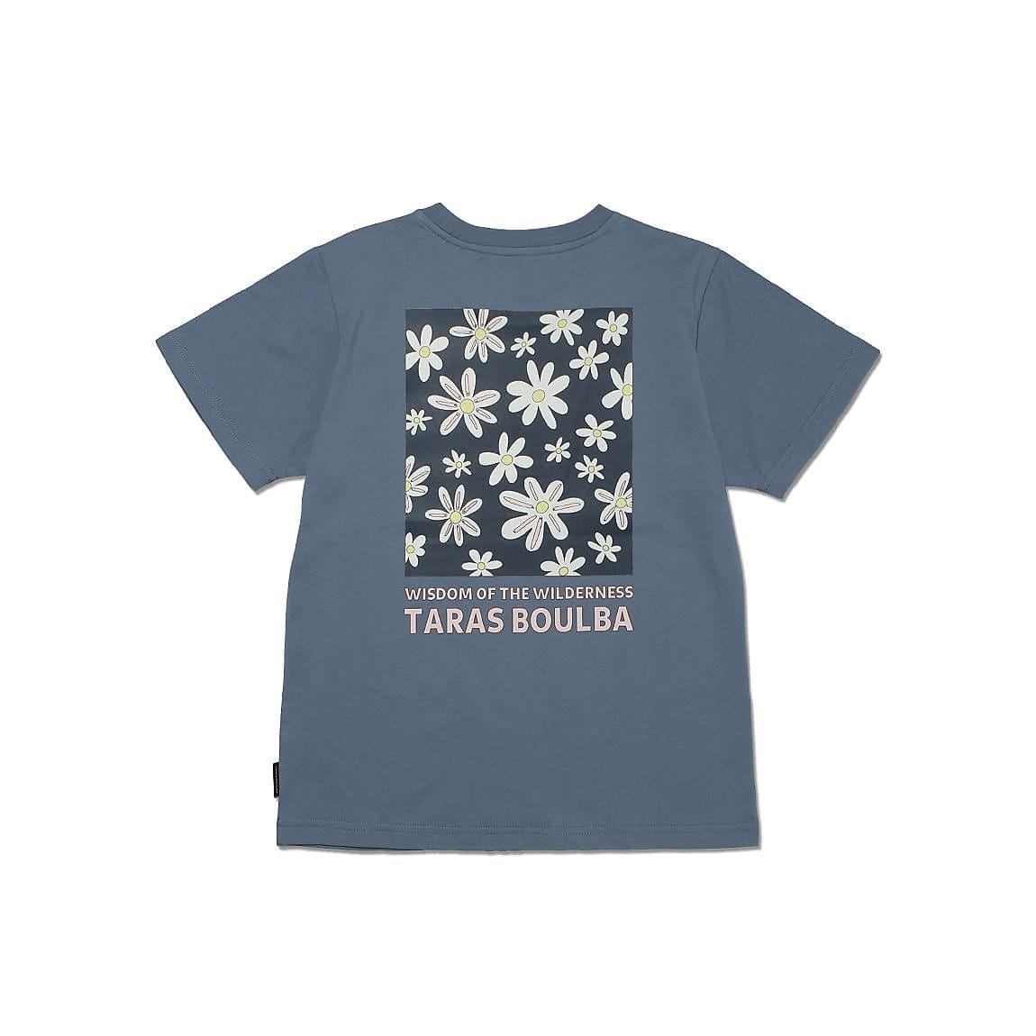 ジュニア コットン天竺 プリントＴシャツ（フラワー）
