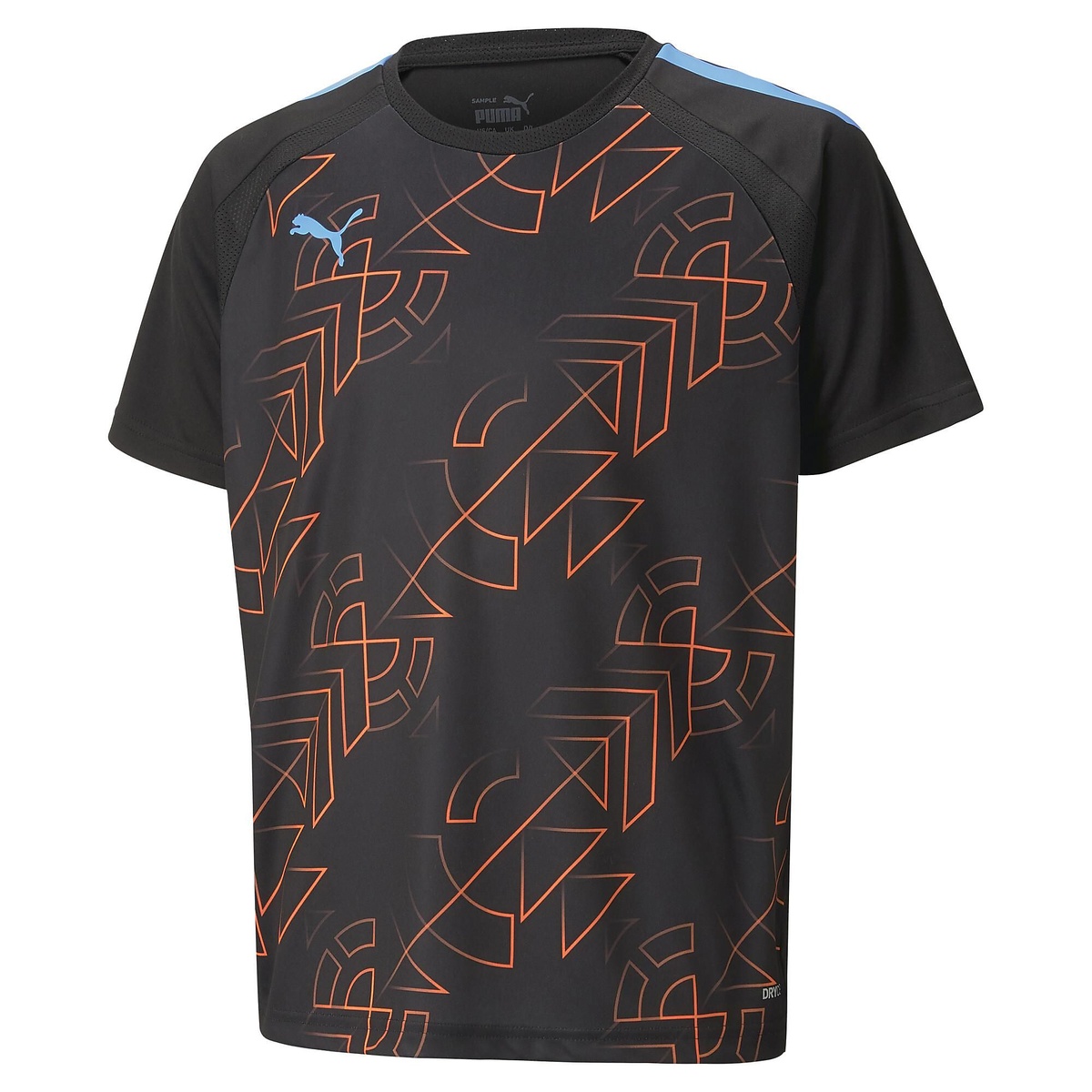 PUMAプーマ - TEAMLIGA グラフィック SSシャツ JR 65867450/メガ