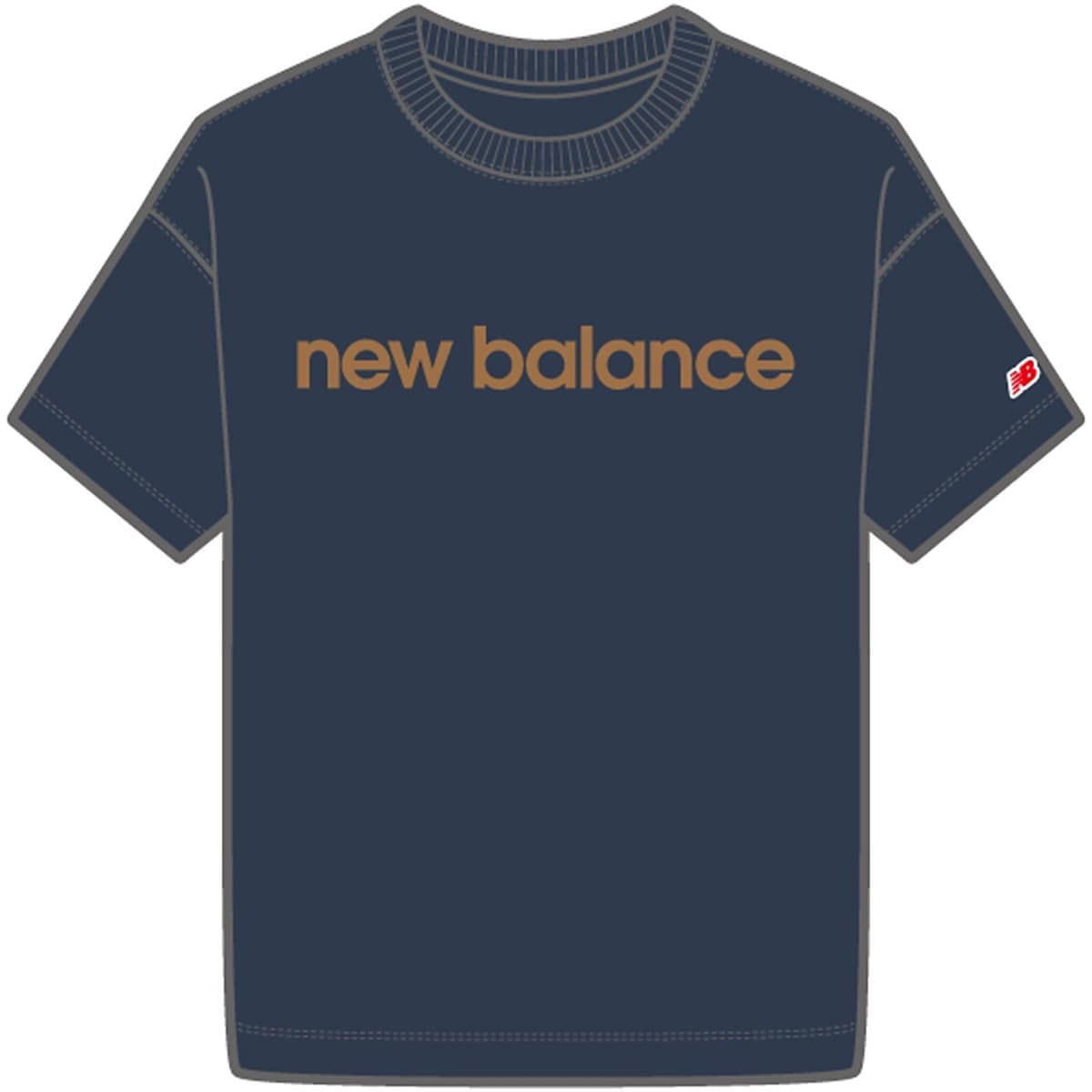 リニアロゴ ルーズフィット ショートスリーブTシャツ
