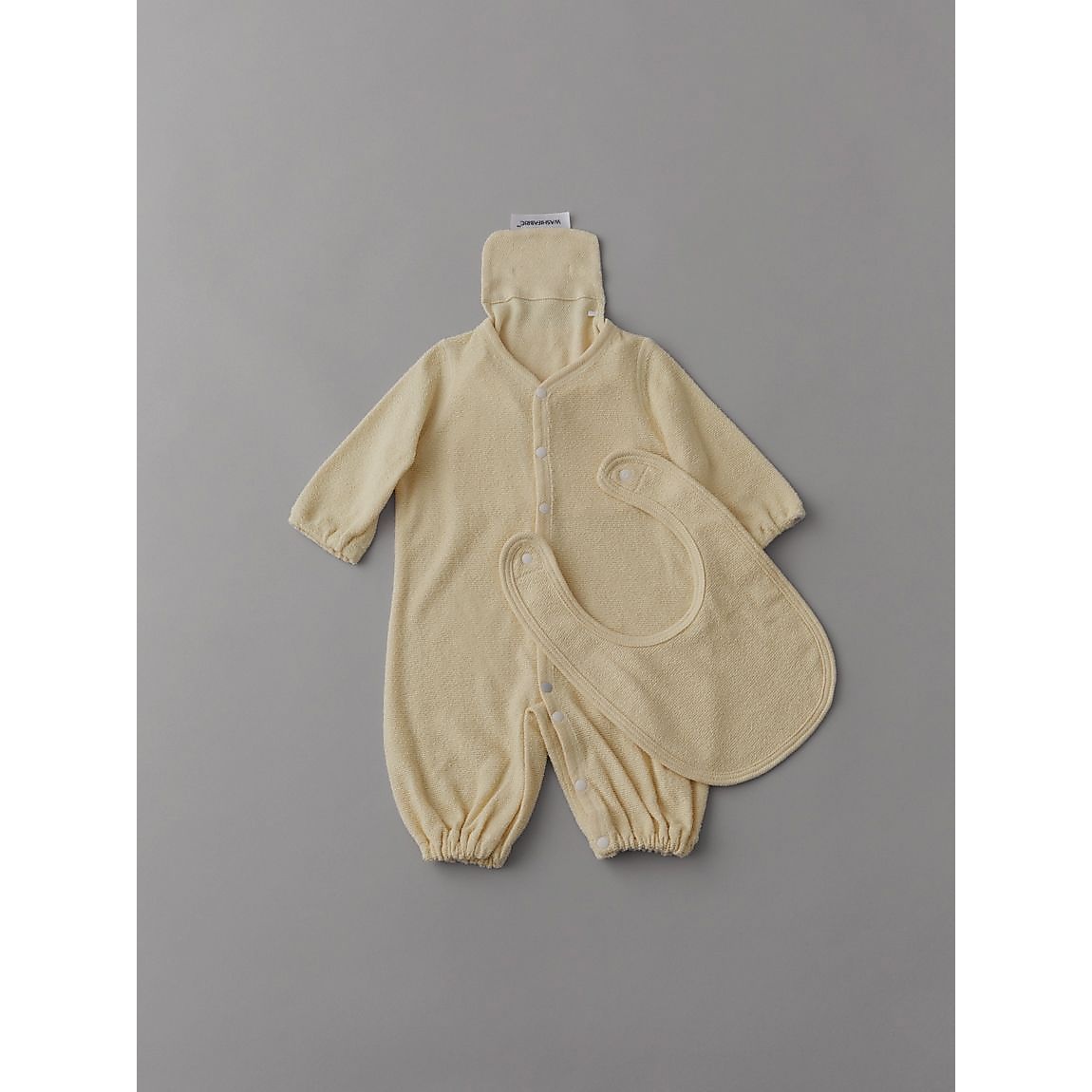 パイルセンター開きロンパース