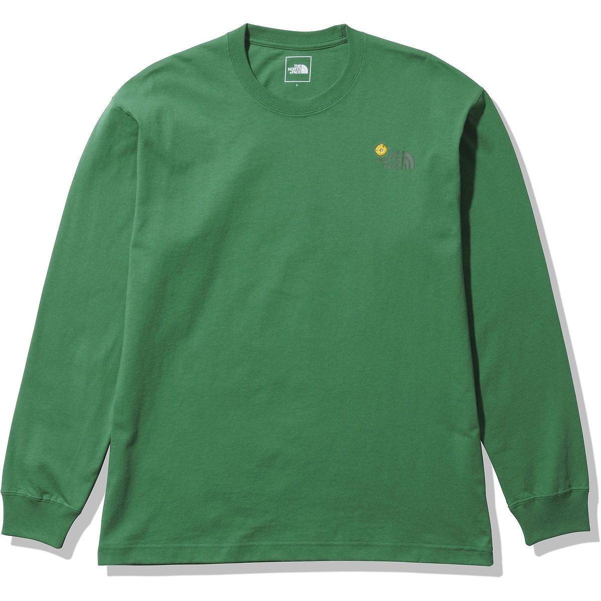 L/S Flower Logo Tee (ロングスリーブフラワーロゴティー)