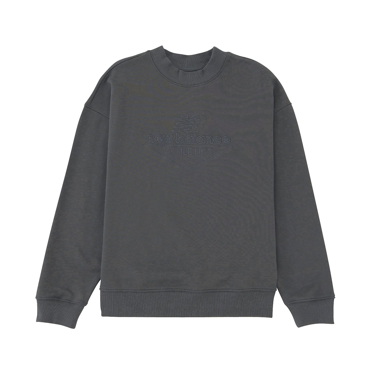 NB ATHLETICS モックネックスウェットクルー