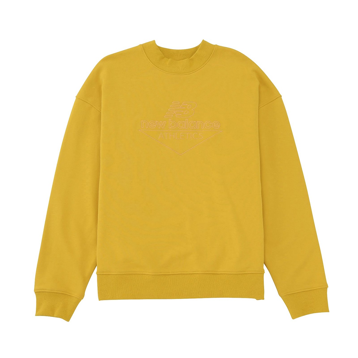 NB ATHLETICS モックネックスウェットクルー