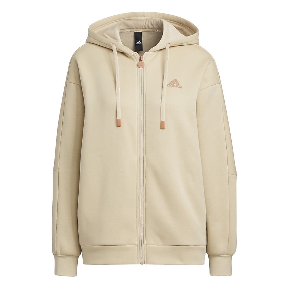 adidasアディダス - W WORD スウェットFZフーディ IEH71 IK9893/メガ