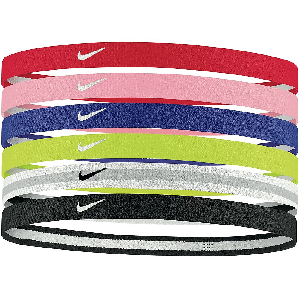 ナイキ ユーススウッシュスポーツヘッドバンド6本パック