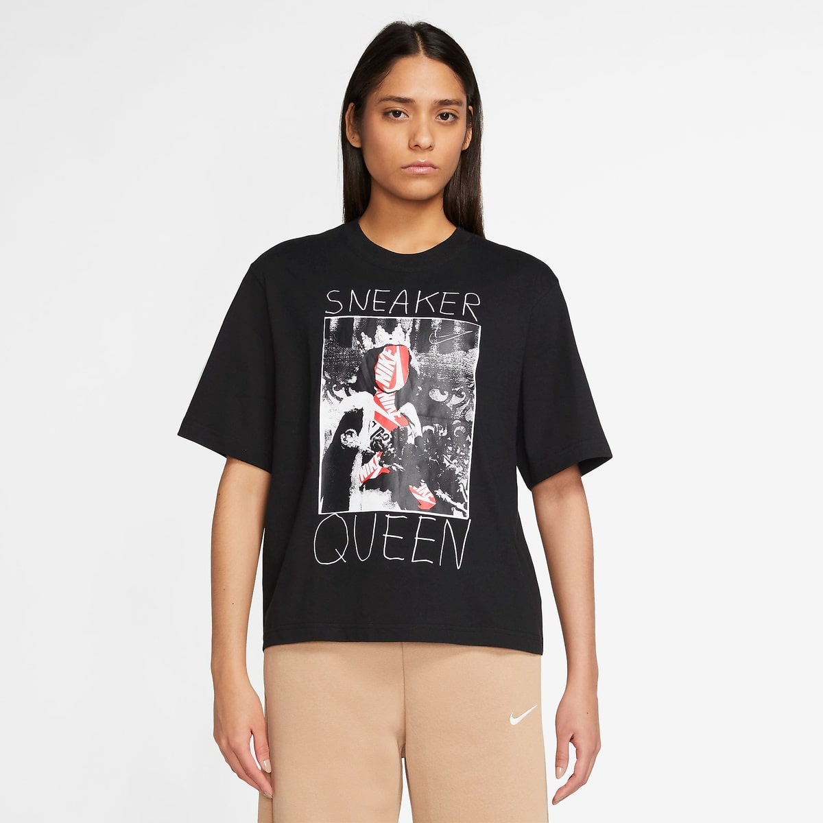 ナイキ ウィメンズ NSW OC 3 ボクシー S/S Tシャツ