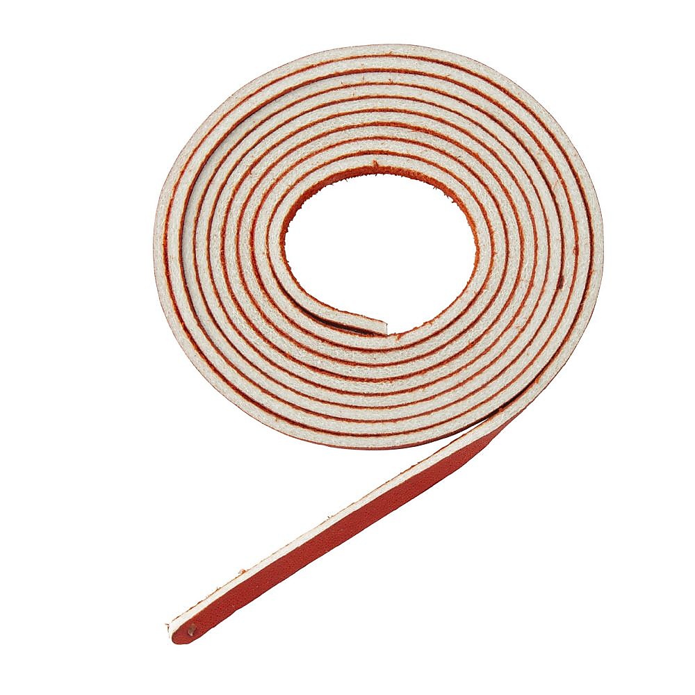 グラブ補修用革紐:スプレンディッドオレンジ中白