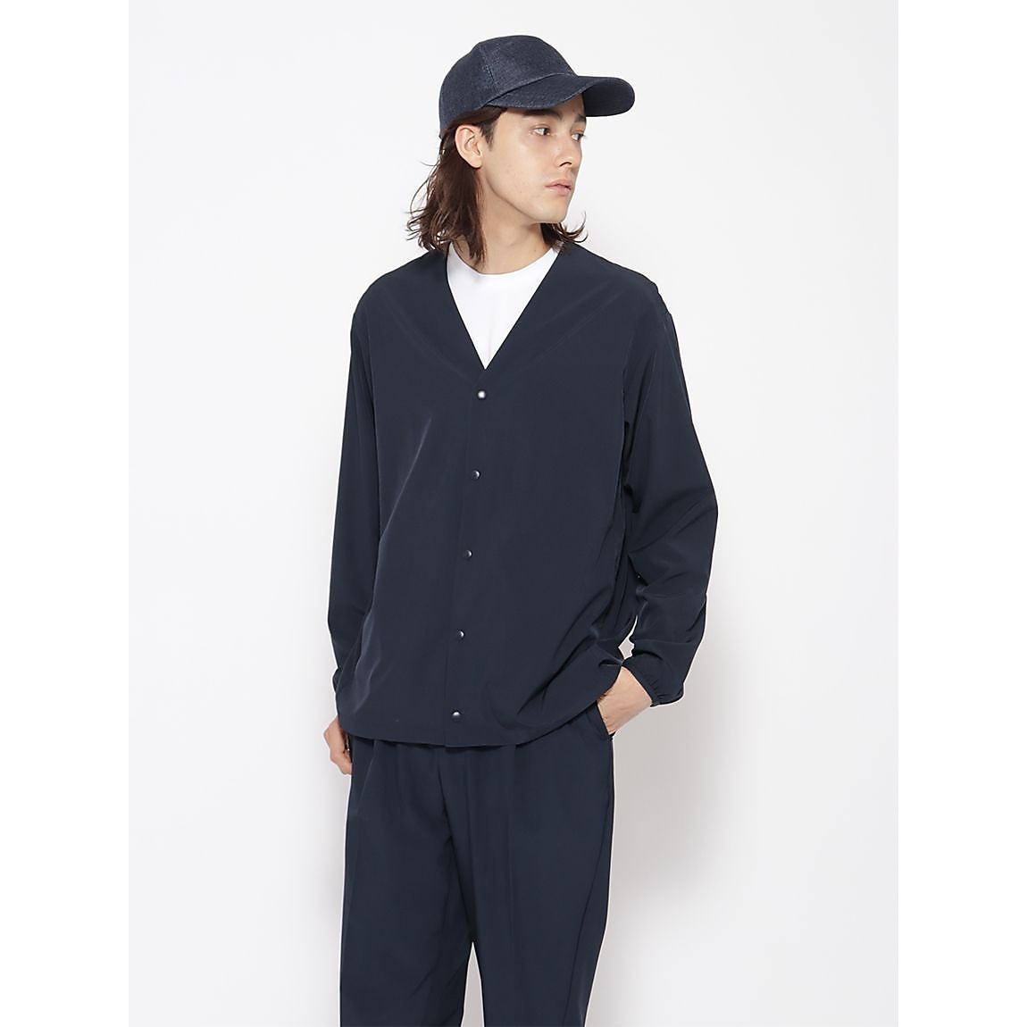 ソフトライトテックス ノーカラージャケット MENS