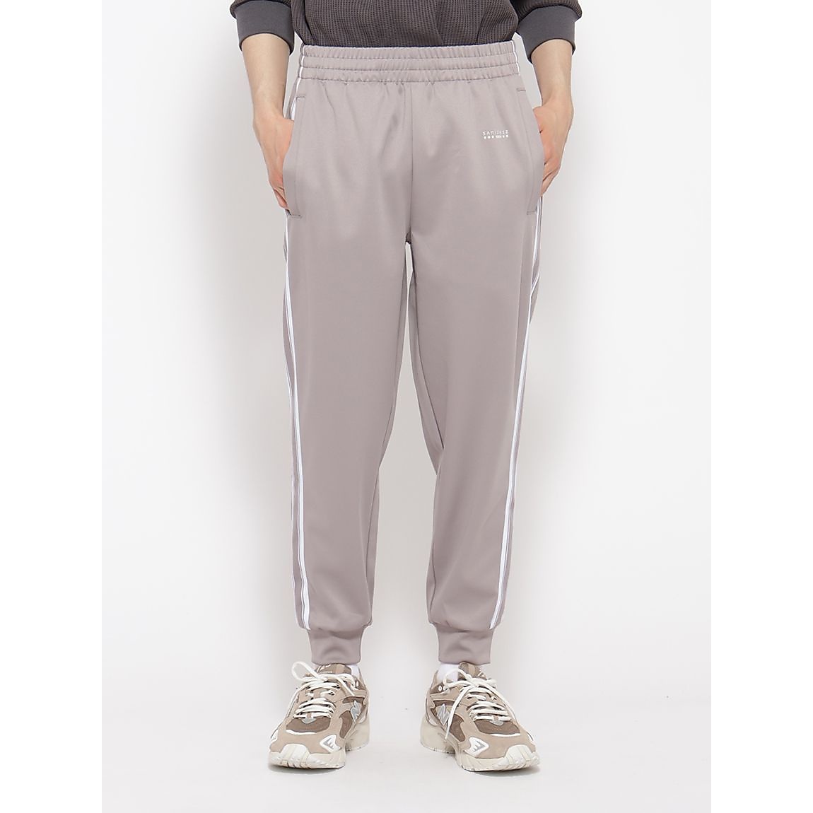 ウォームアップブライトジャージ ロング裾リブパンツ MENS