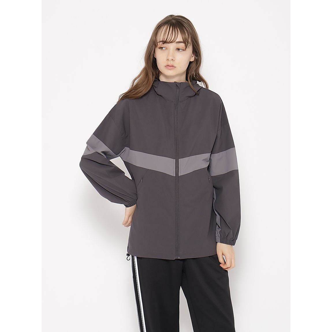 ジャストライトテックス ジップフーディジャケット LADIES