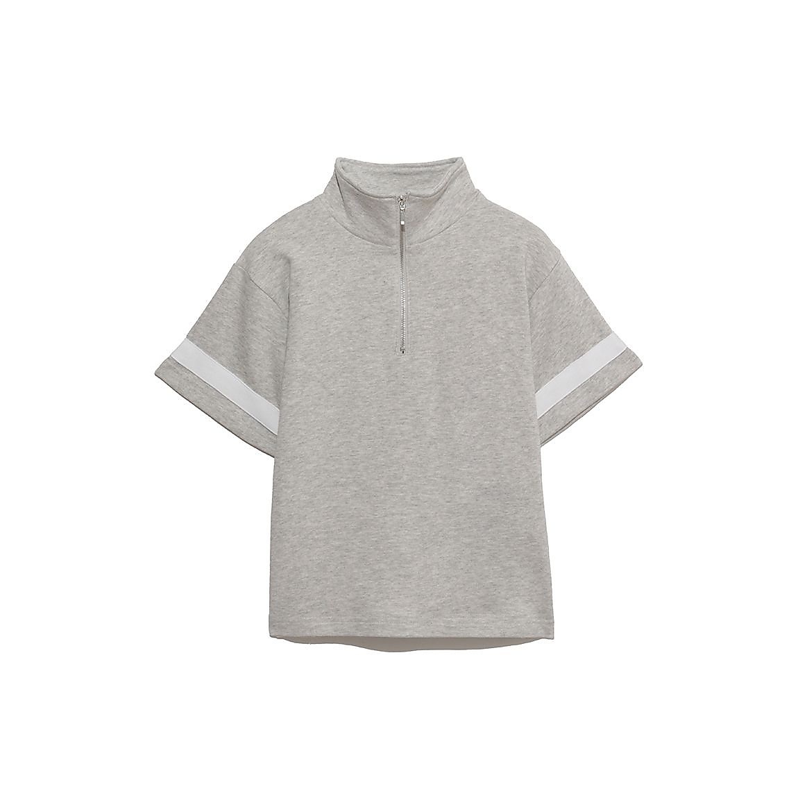 ミニ裏毛 ジップ プルオーバーJUNIOR