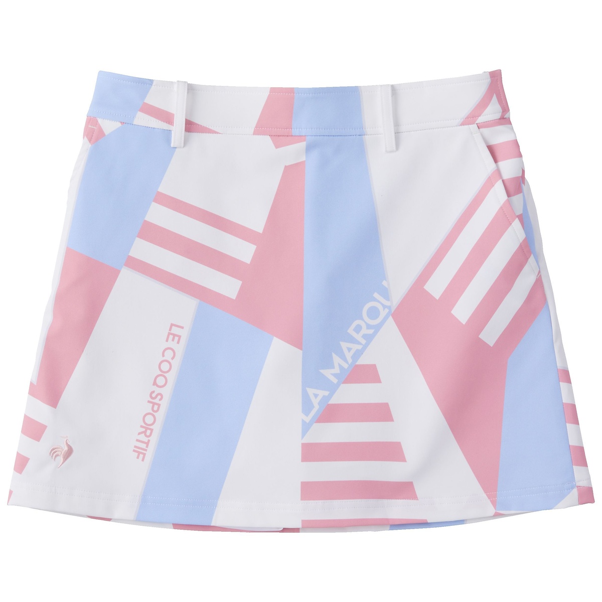 幾何学柄スカート