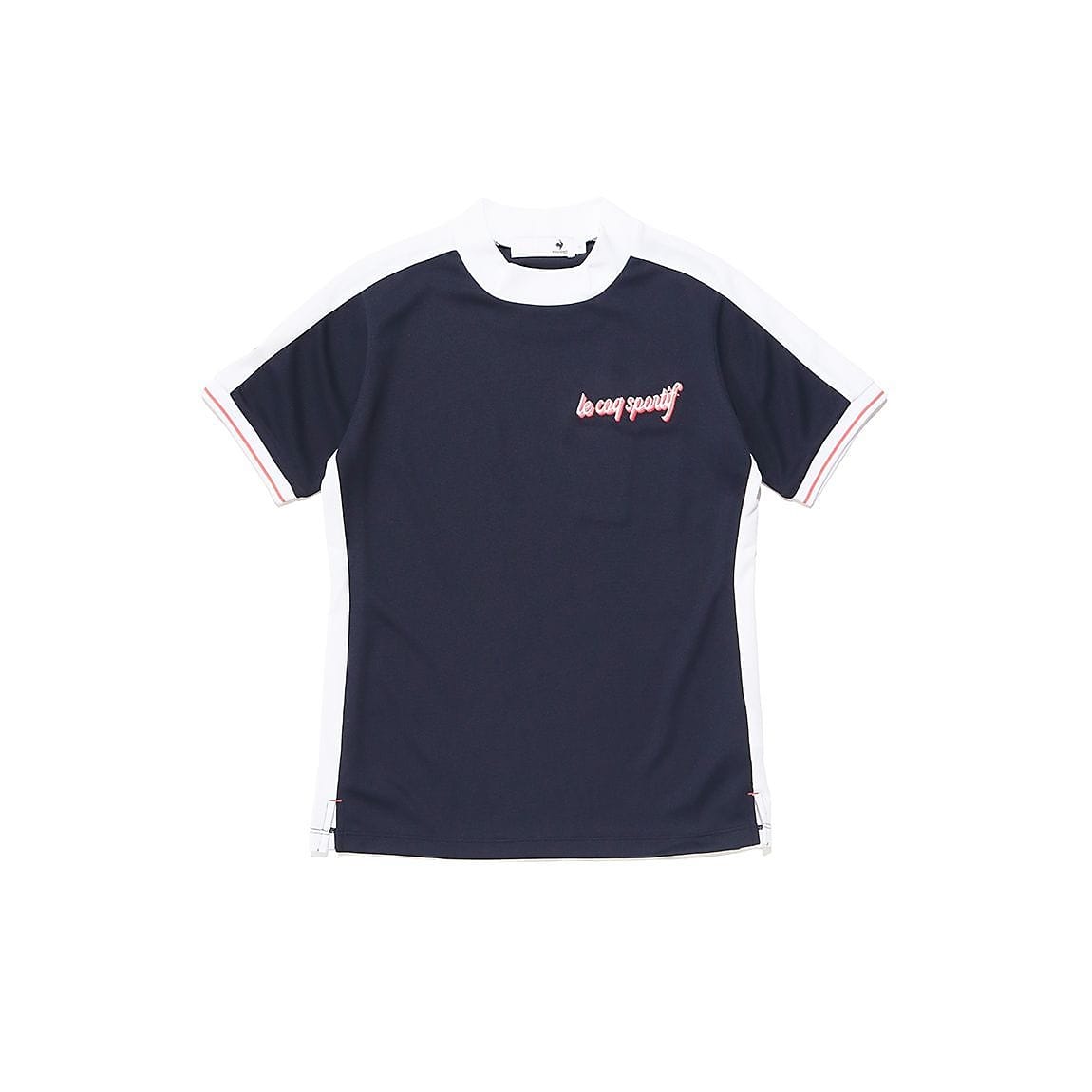 le coq GOLFルコックゴルフ - バイカラーモックネックシャツ QGWVJA16