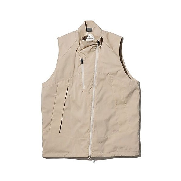 トップス  PEAK Stretch FR Vest Snow Peakスノーピーク - STRETCH FR VEST M BEIGE JK-23SU00303BG