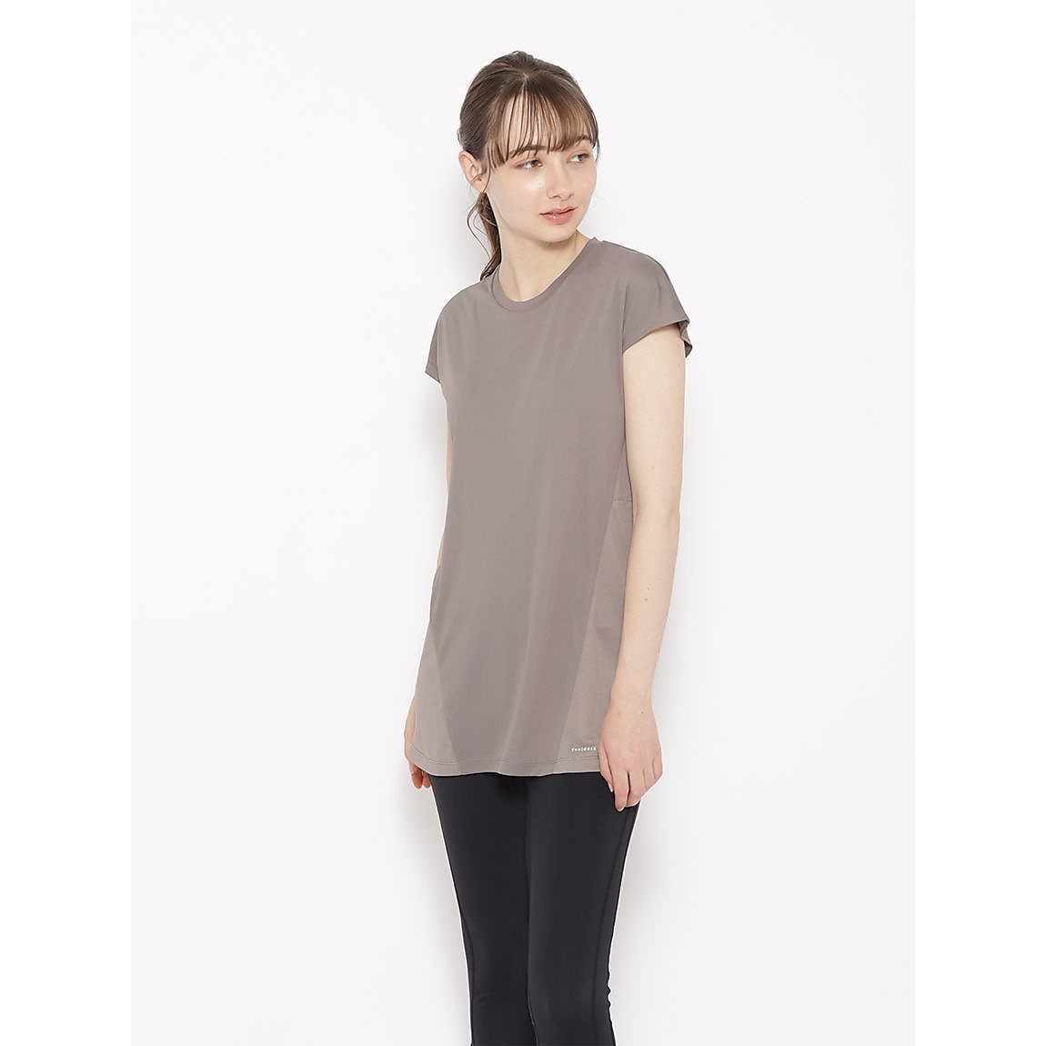 for RUN  軽量ドライスムース チュニックTシャツ LADIES