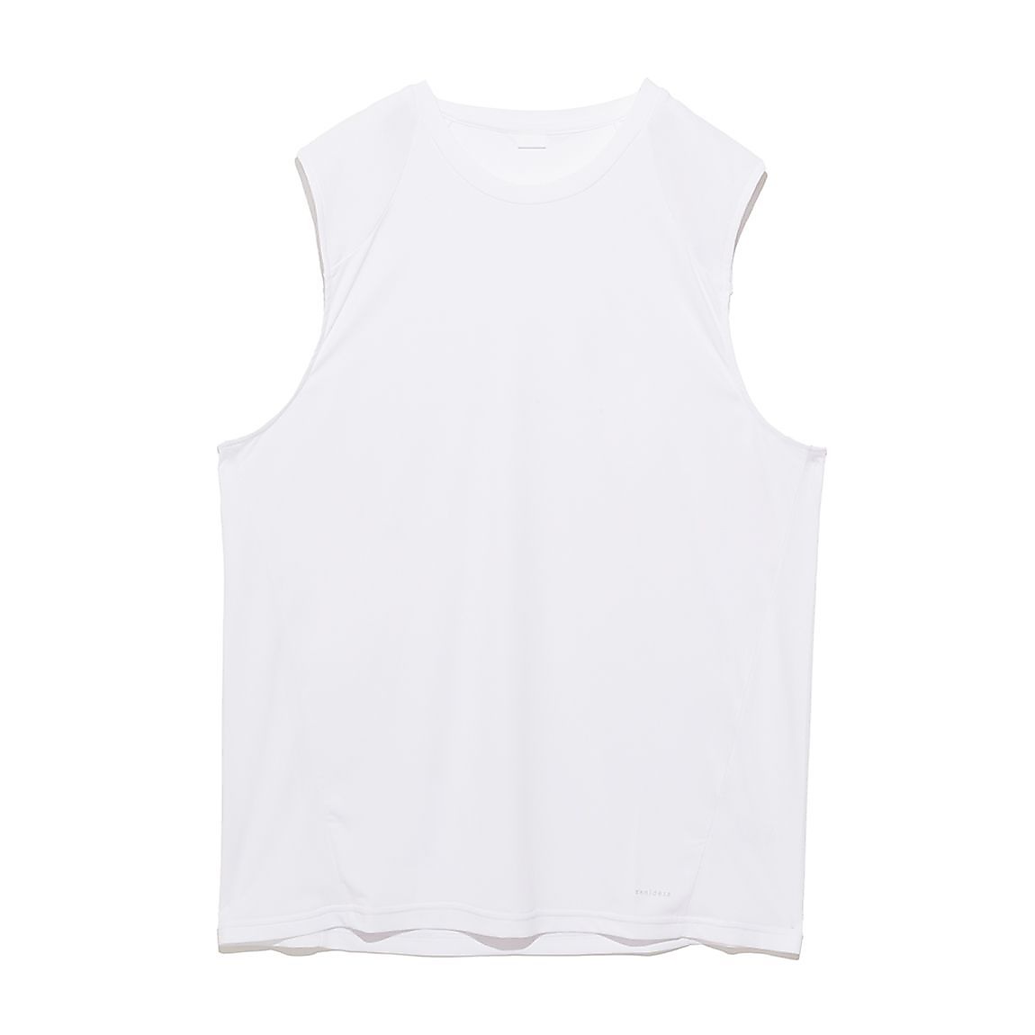 for RUN  軽量ドライスムース ノースリーブTシャツ MENS