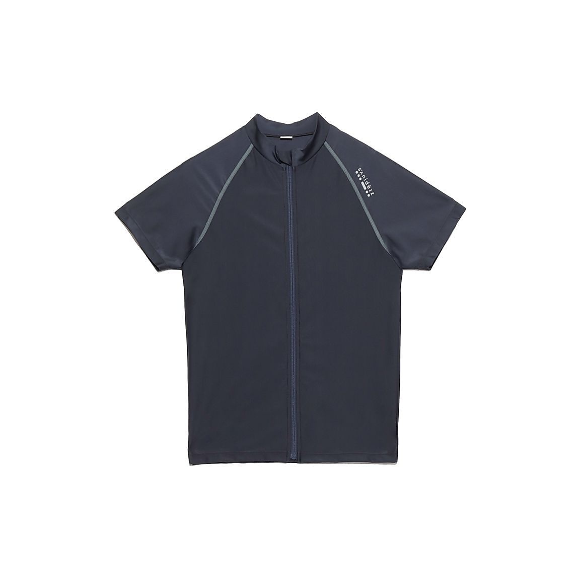 スイムウェア MENS フルジップラッシュガード半袖