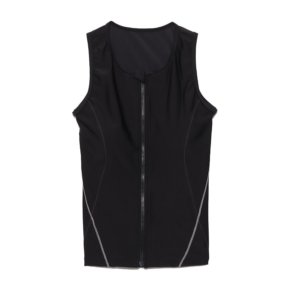 スイムウェア LADIES フルジップノースリーブトップス