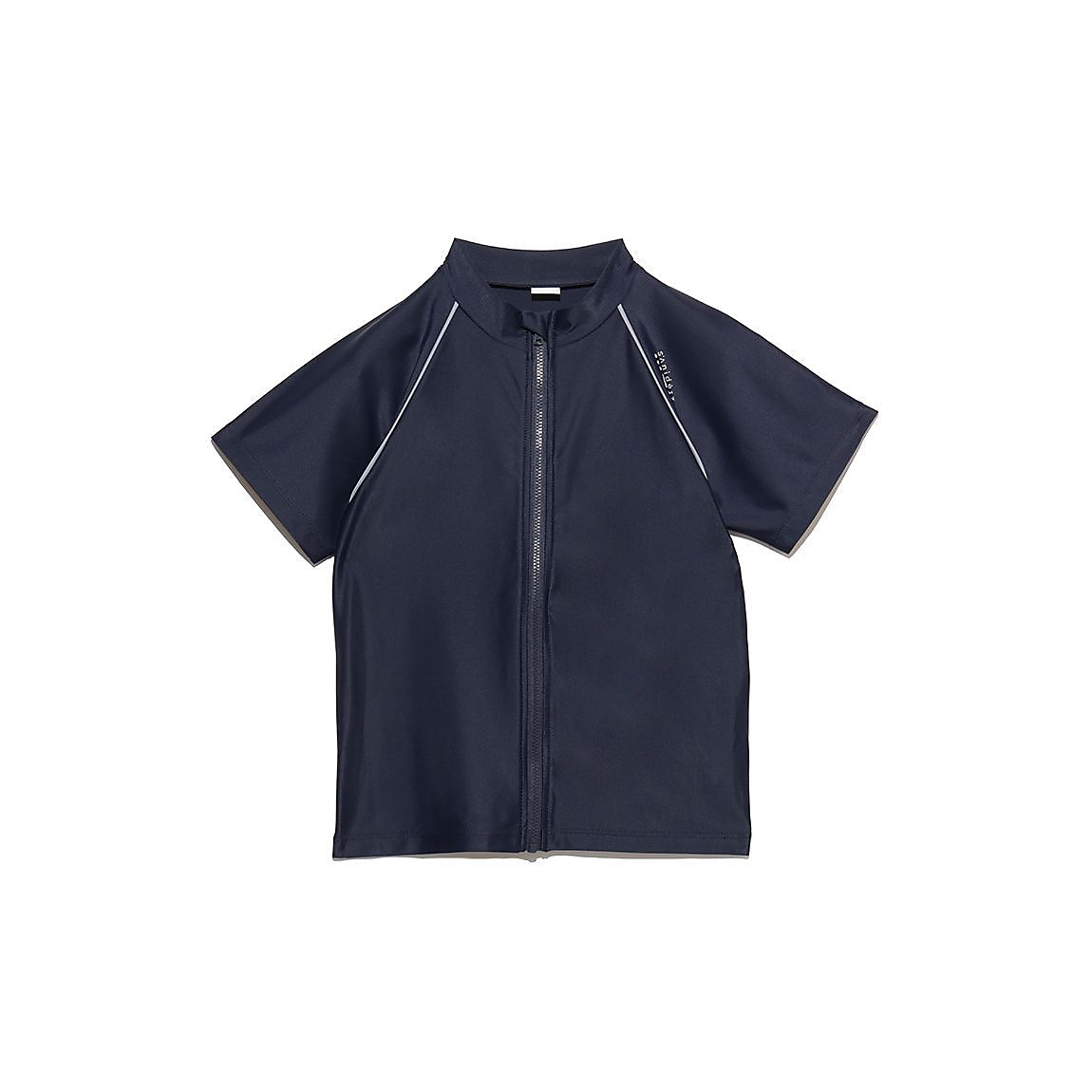スイムウェア BOYS & GIRLS フルジップラッシュガード半袖PP