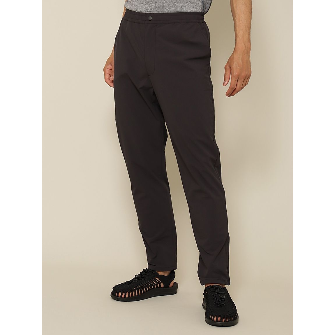 リサイクル裏ドビーナイロン テーパードパンツ MENS