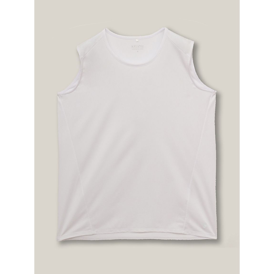 RUNスムースドビー ノースリーブTシャツ LADIES