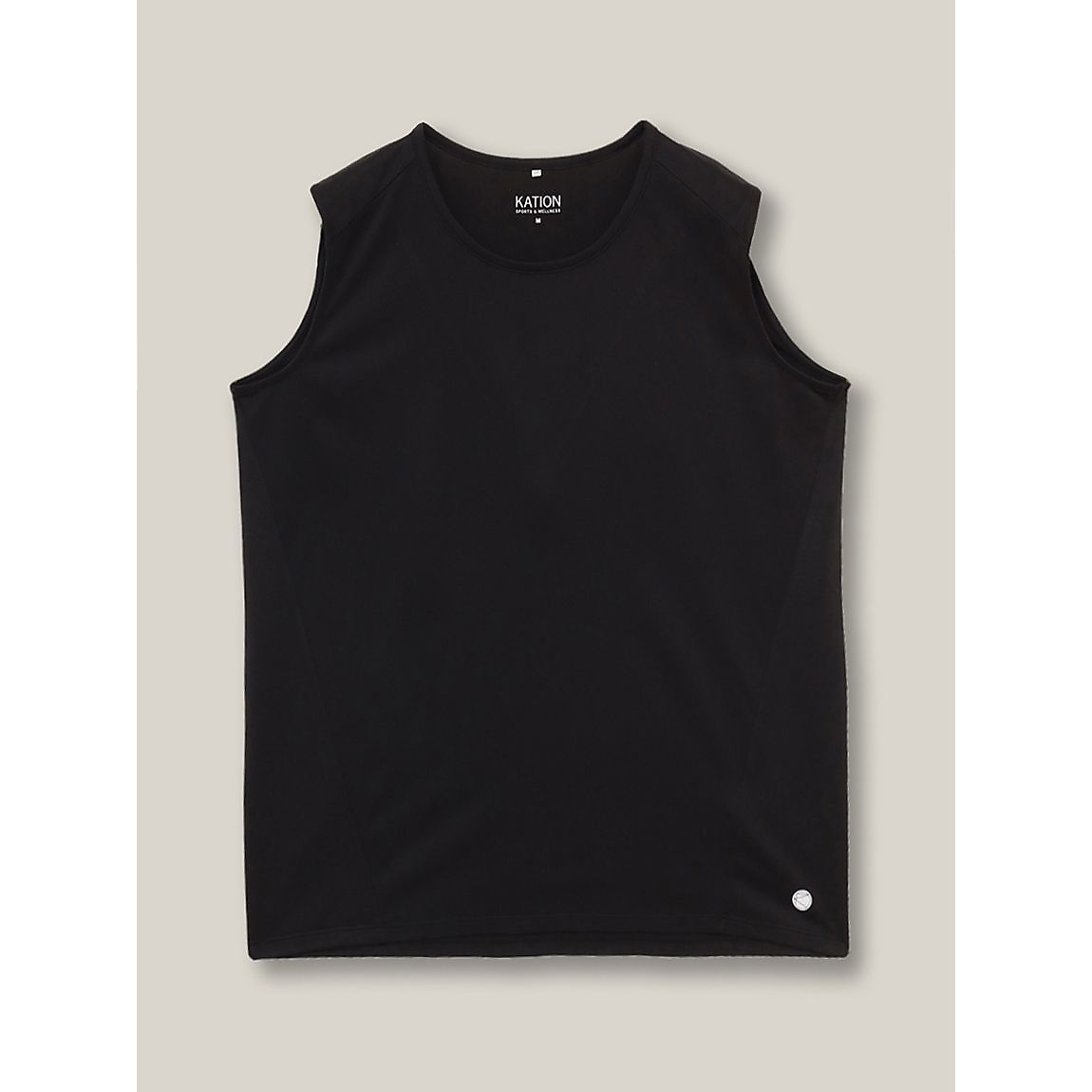 RUNスムースドビー ノースリーブTシャツ LADIES