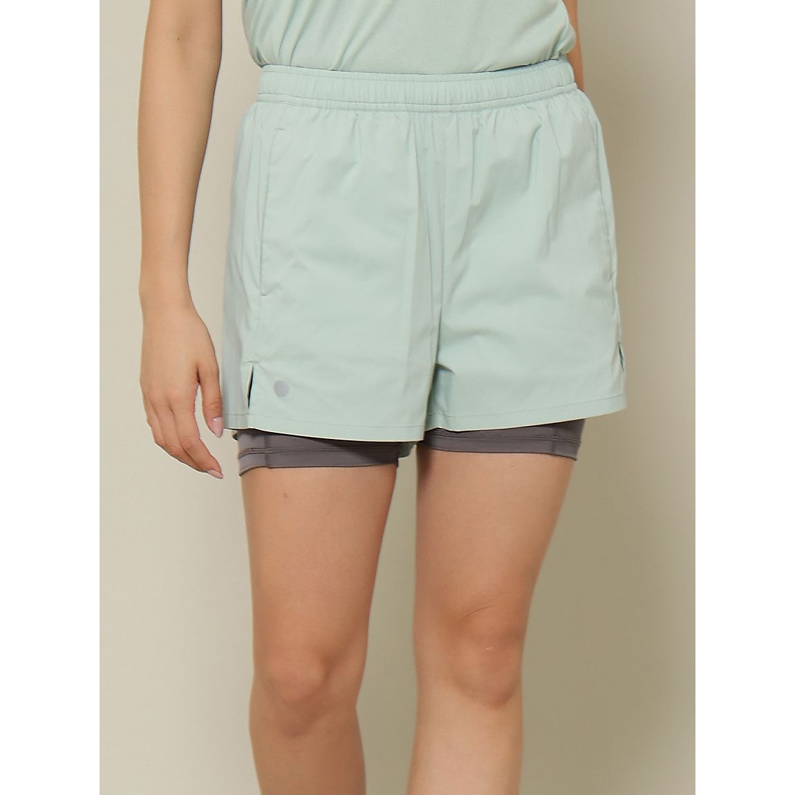 RUNフライトテックタフタ インナー付ショートパンツ LADIES