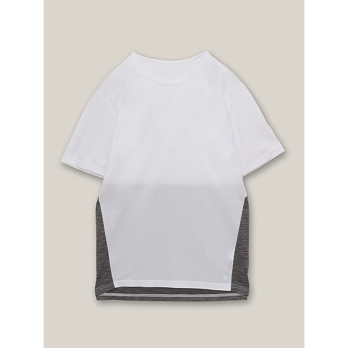 RUNスムースドビー クルーネックTシャツ MENS