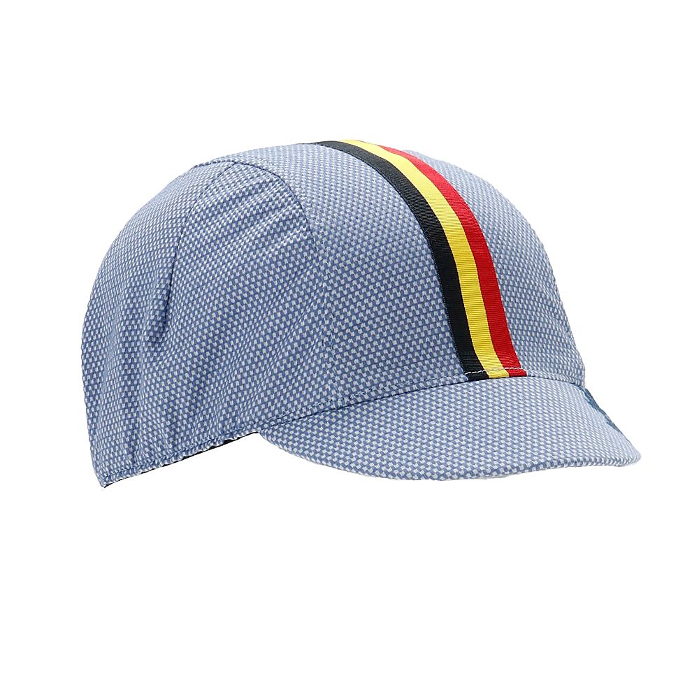 サイクルキャップ　バーズアイ　ライトブルー