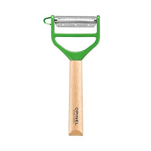 OPINEL ピーラー T-DUO WOOD グリーン