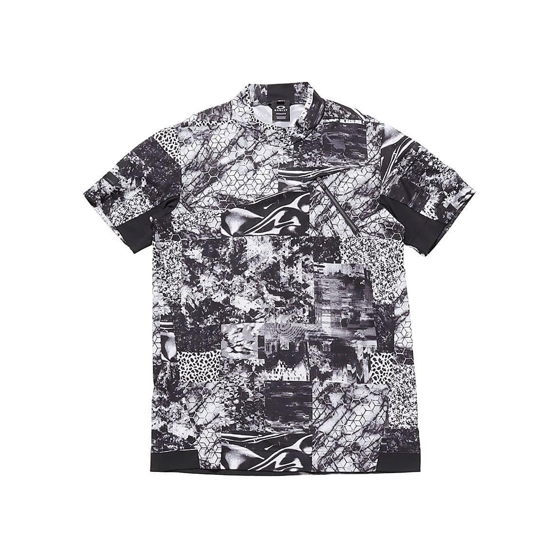 SKULL ICY BREATH DIGITAL MOCK SHIRT