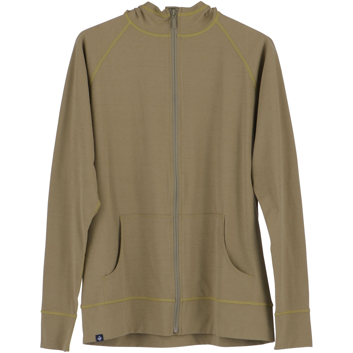 長袖フルジップパーカー