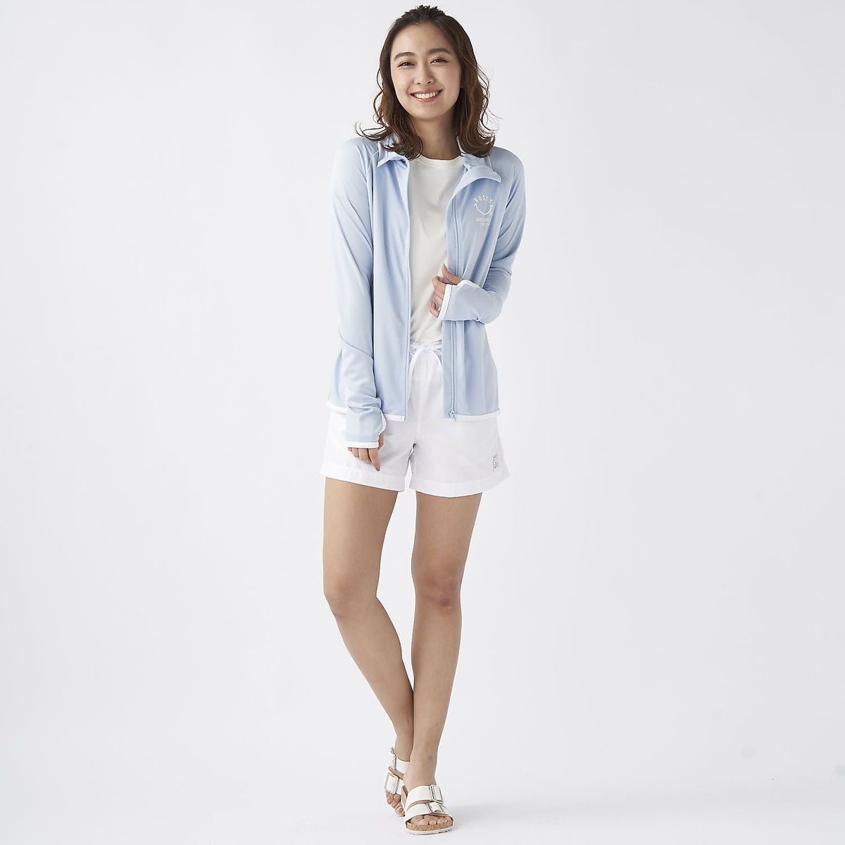 レディスRUSTYラッシュガード