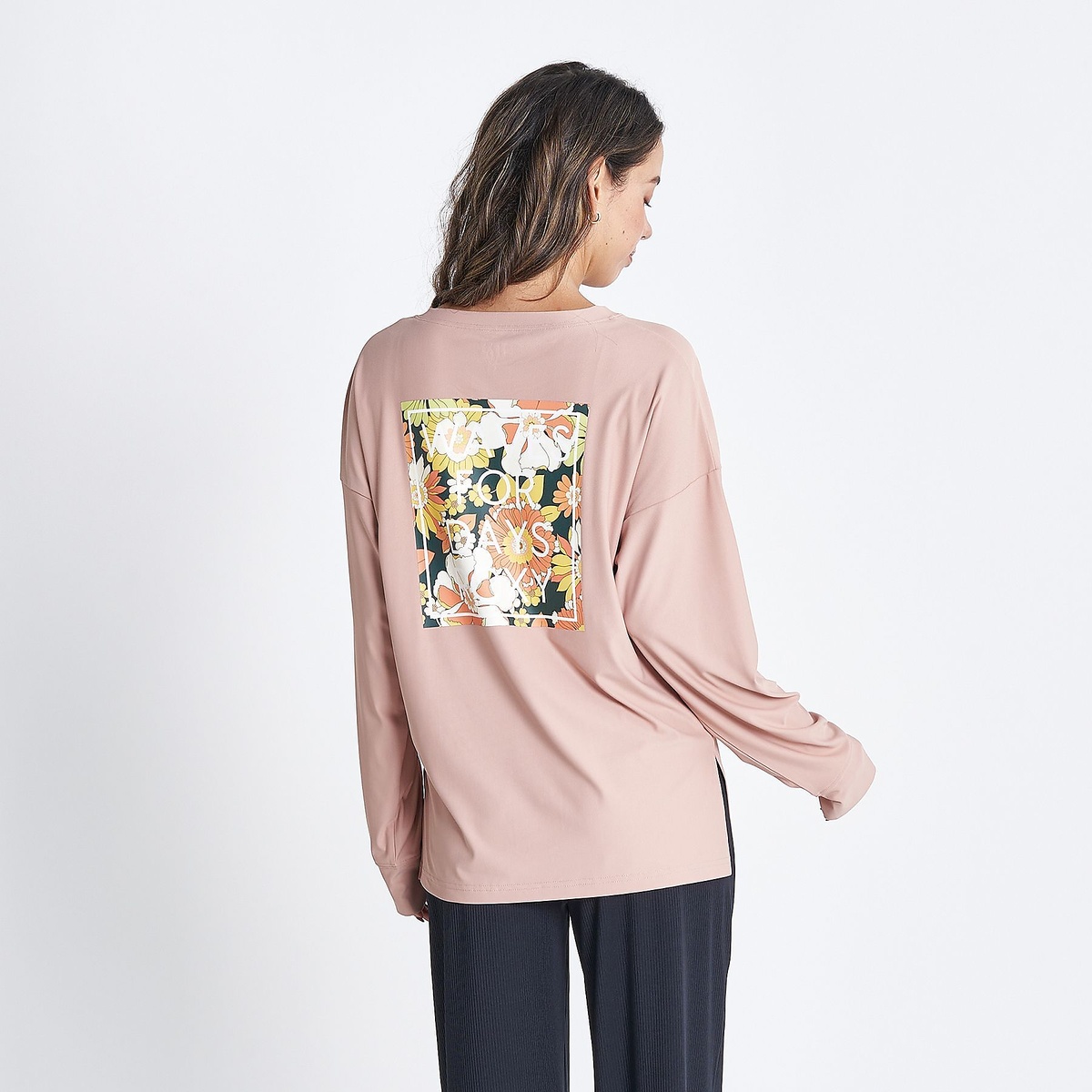 VINTAGE FLOWER L/S TEE